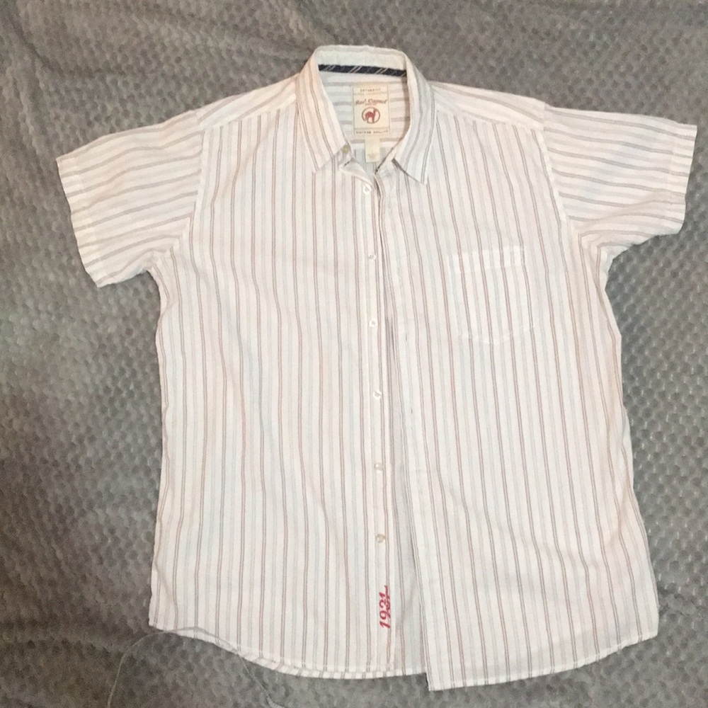 Red Camel short sleeve button-up shirt